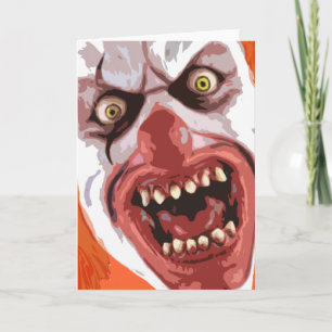 Carte Le Clown officiel Macabre - M. Déplaisant-