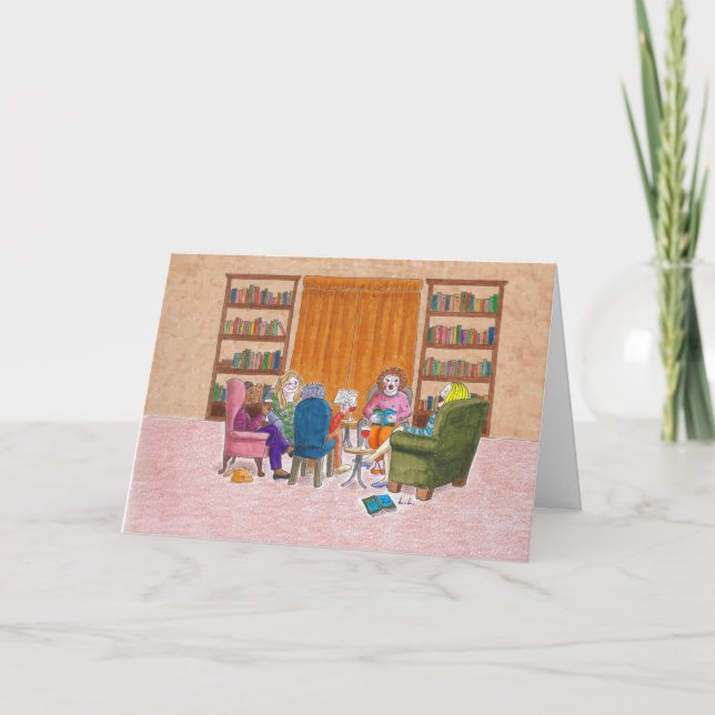 Carte Le club de lecture (Devant)