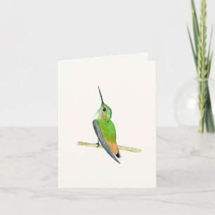Carte Le colibri d'Allen