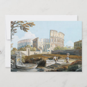 Carte Le Colisée, Rome   Giovanni Battista Busiri