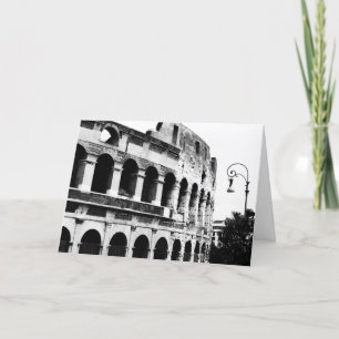Carte Le Colisée, Rome Greeting Card