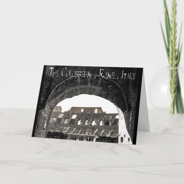 Carte Le Colosseum - Rome Italie (Devant)