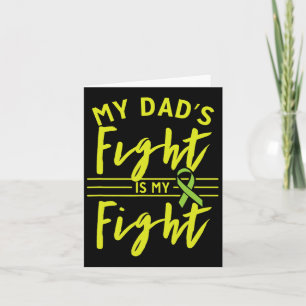 Carte Le combat de mon père est ma lutte contre les mala