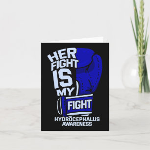 Carte Le combat est mon combat contre l'hydrocéphalie