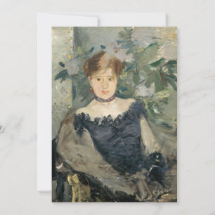 Carte Le Corsage noir   Berthe Morisot