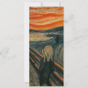 Carte Le cri d'Edvard Munch
