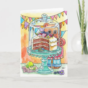 Carte Le cri du gâteau