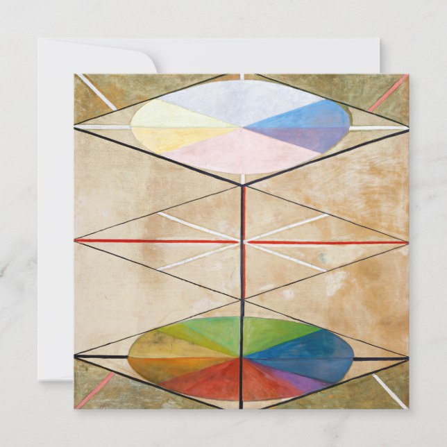 Carte Le cygne n° 23 | Hilma af Klint | (Devant)