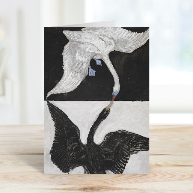 Carte Le Cygne, no 1 | Hilma af Klint (Créateur téléchargé)