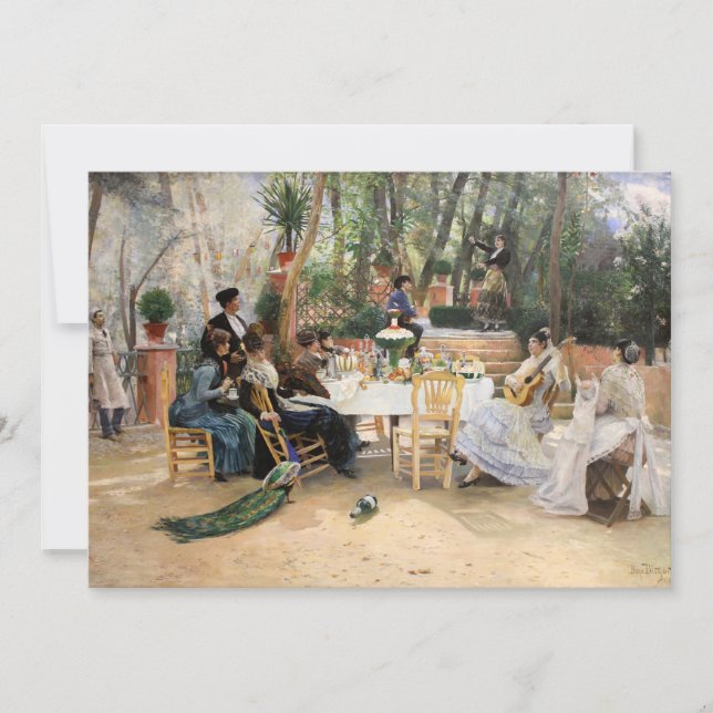 Carte Le déjeuner des artistes scandinaves | Hugo Birger (Devant)
