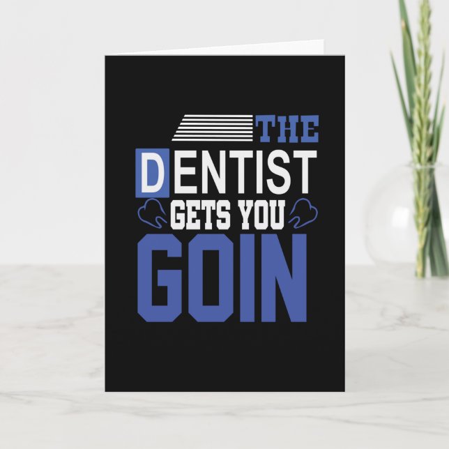 Carte Le dentiste vous prend (Devant)