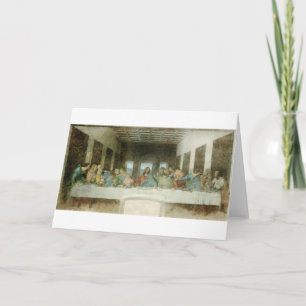 Carte Le dernier dîner par Leonardo da Vinci C.