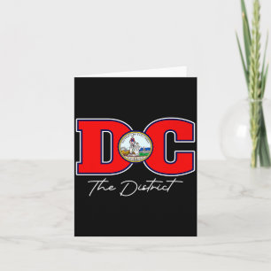 Carte Le District De Washington Dc Souvenir De Vacances