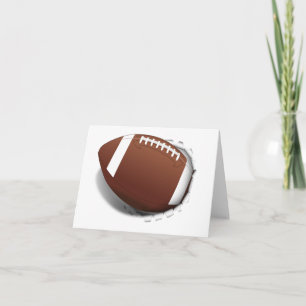 Carte Le football se déchire
