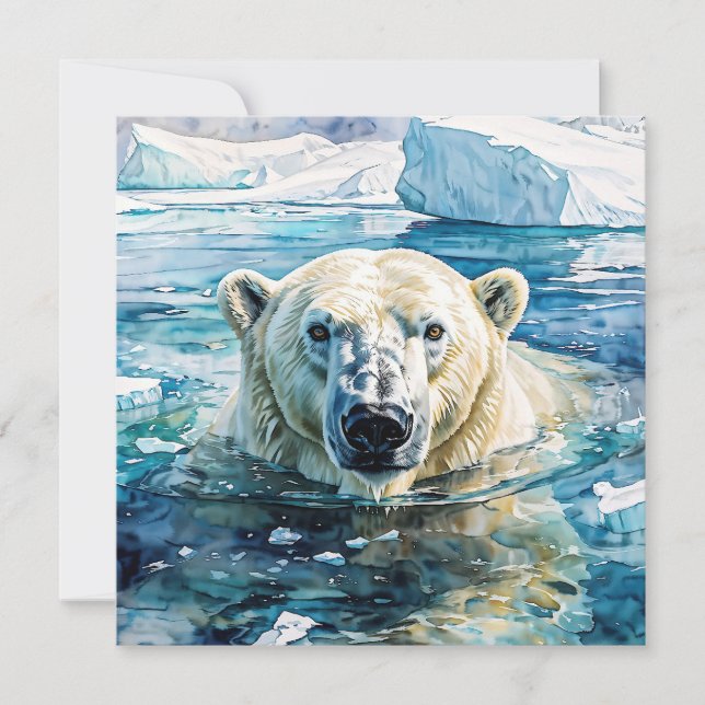 Carte Le Gardien des glaces attentif (Devant)