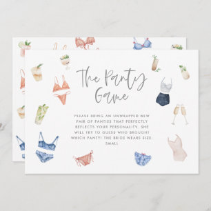 Carte Le gibier lingerie champagne de cocktail