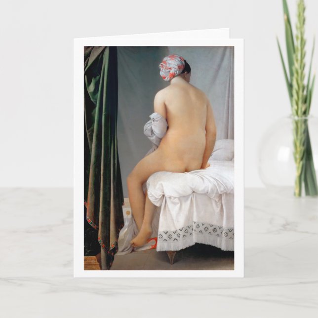 Carte Le Grand Béton (Femme Assis), Dominique Ingres (Devant)