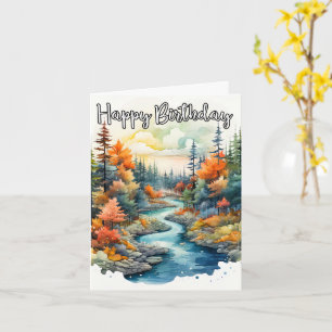 Carte Le grand extérieur - Joyeux anniversaire