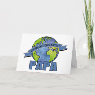 Carte Le Grand Papa du monde