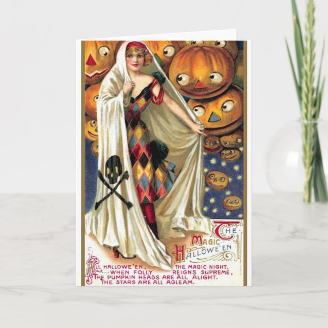 Carte Le Halloween magique (Devant)
