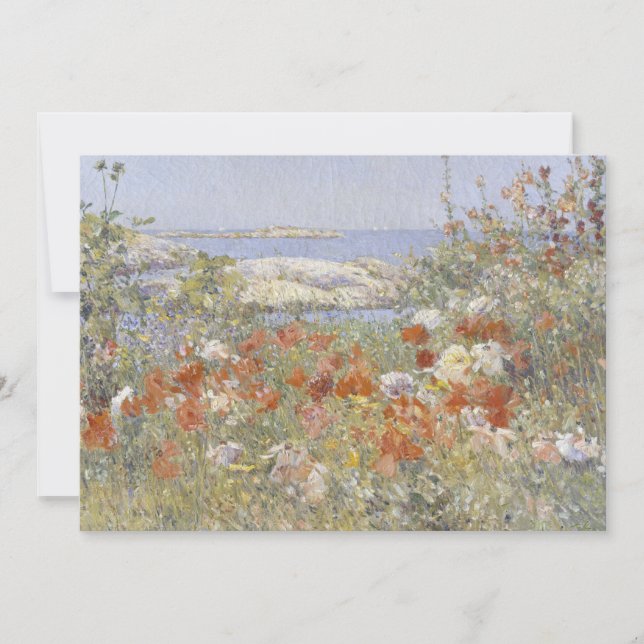 Carte Le jardin de Celia Thaxter par Frederick Childe Ha (Devant)