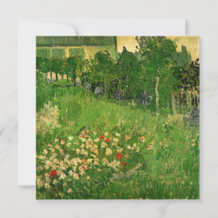 Carte Le Jardin de Daubigny par Vincent van Gogh, Le Jar