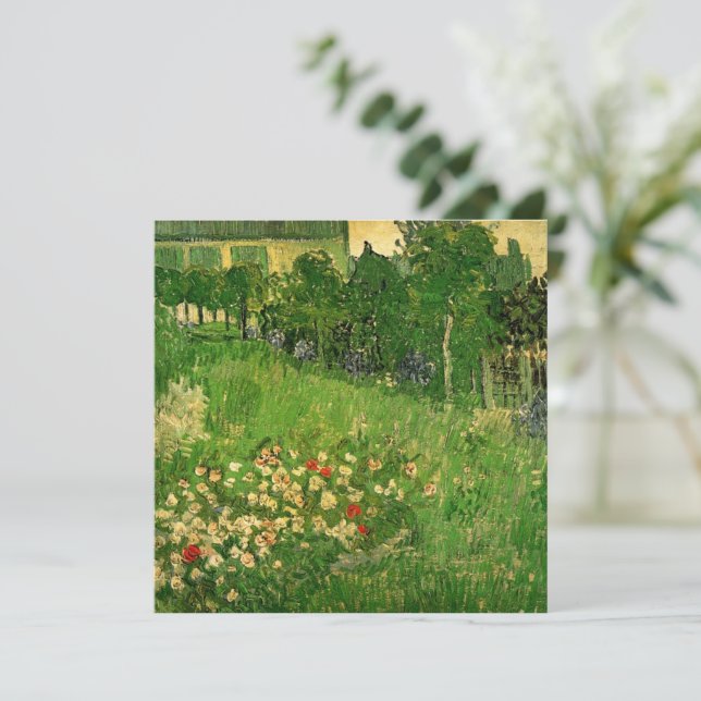 Carte Le Jardin de Daubigny - Vincent van Gogh (Debout devant)