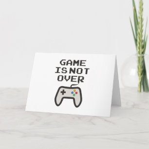 Carte Le jeu n'est pas terminé