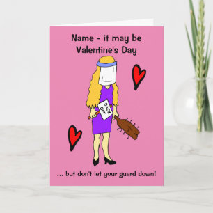 Carte Le Jour de la Coupe de Valentin