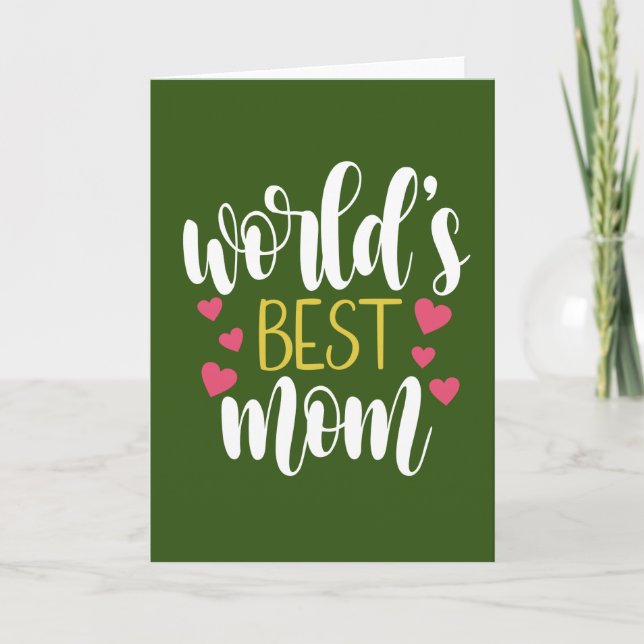 Carte Le Jour de la Meilleure maman | Greeting card (Devant)