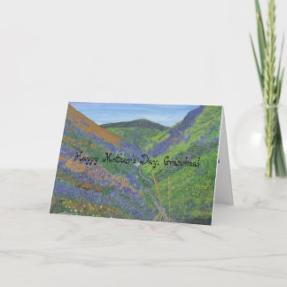 Carte Le jour de mère heureux, grand-mère