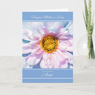 Carte Le jour de mère heureux pour tante Card