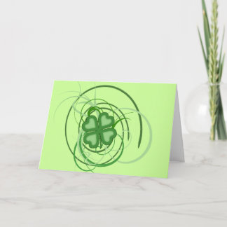 Carte Le jour de St Patrick heureux