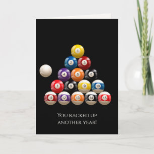 Carte Le Jour du Bal de Billiard