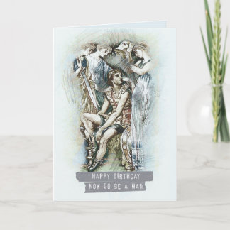 Carte Le joyeux anniversaire, vont maintenant soit un