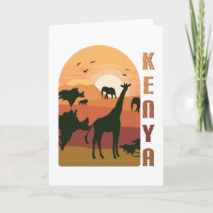 Carte Le Kenya Est Merveilleux