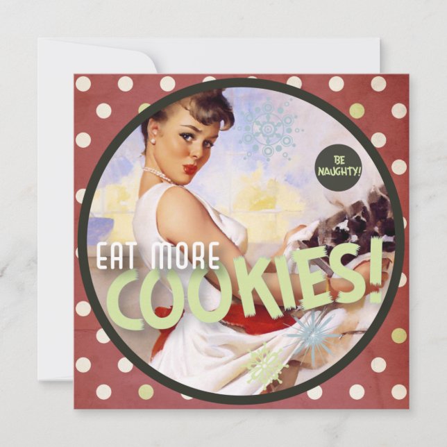 Carte Le Kitsch Bitsch : Sois malicieux ! Mange plus de  (Devant)
