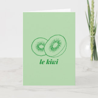 Carte le kiwi