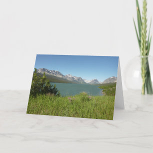 Carte Le lac Swiftcurrent du parc national des Glaciers