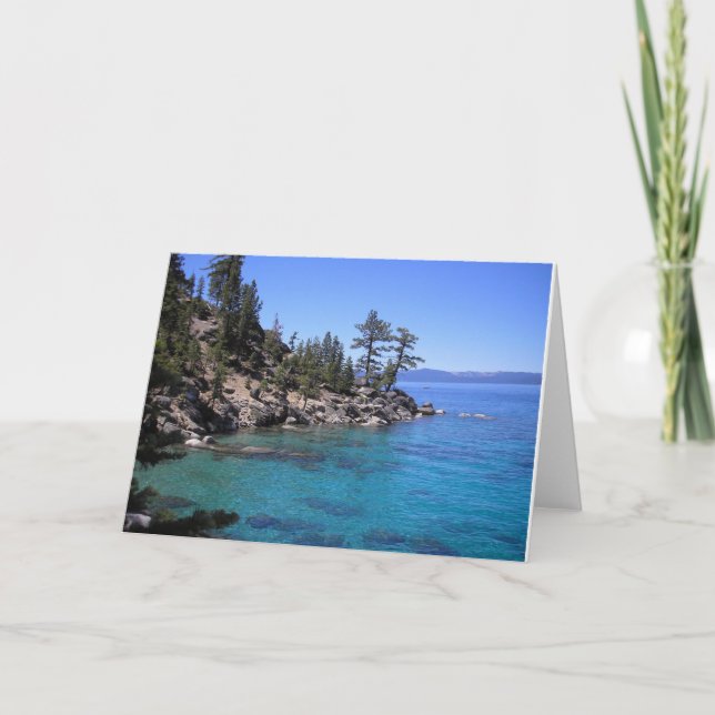 Carte Le lac Tahoe (Devant)