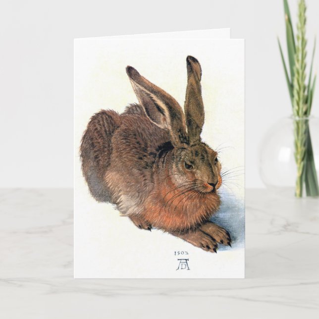 Carte :  Le lapin (Devant)