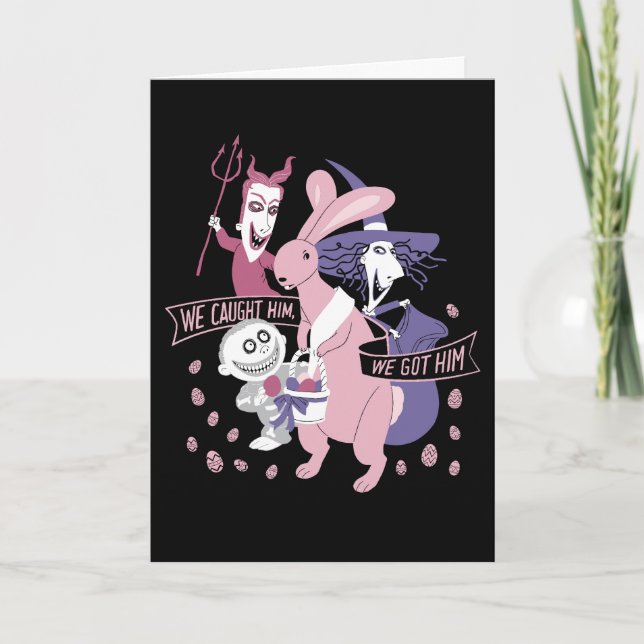Carte Le Lapin de Pâques | Nous l'avons eu (Devant)
