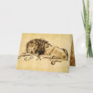 CARTE LE LION DU CAP QUI EST EN BAS