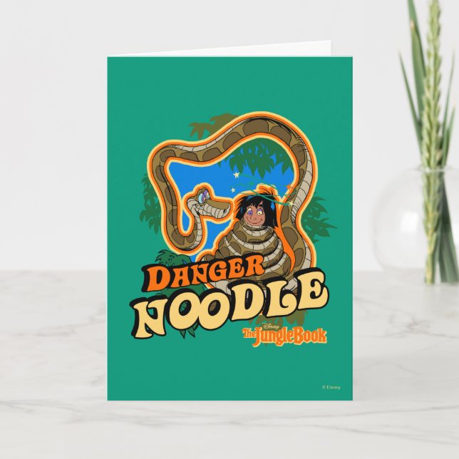 Carte Le livre de la jungle | Danger Noodle (Devant)