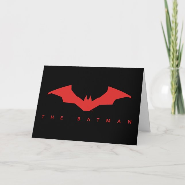 Carte Le logo Batman Bat (Devant)