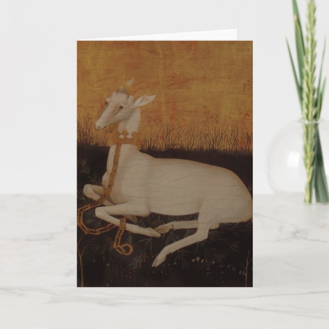 Carte Le mâle blanc de cerf (Devant)