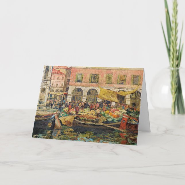 Carte Le Marché aux Légumes, Venise | Louis Abel-Truchet (Devant)
