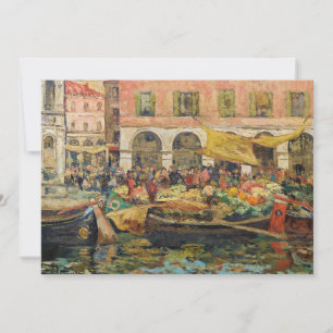 Carte Le Marché aux Légumes, Venise Louis Abel-Truchet