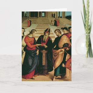Carte Le mariage de la Vierge, 1504