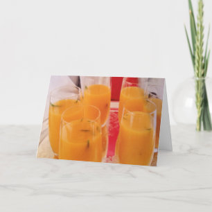 CARTE LE MARIAGE MIMOSA TOAST À MON JUMEAU